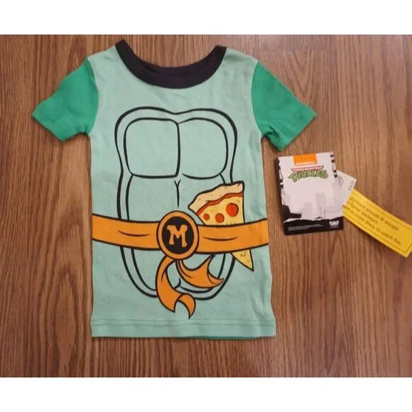 Nickelodeon Teenage Mutant Ninja Turtles Pajama Set - Size 2T, NWT - Picture 2 of 9